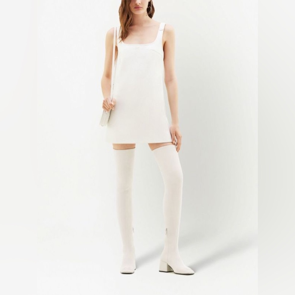 ISO Courrèges White Vinyl Dress